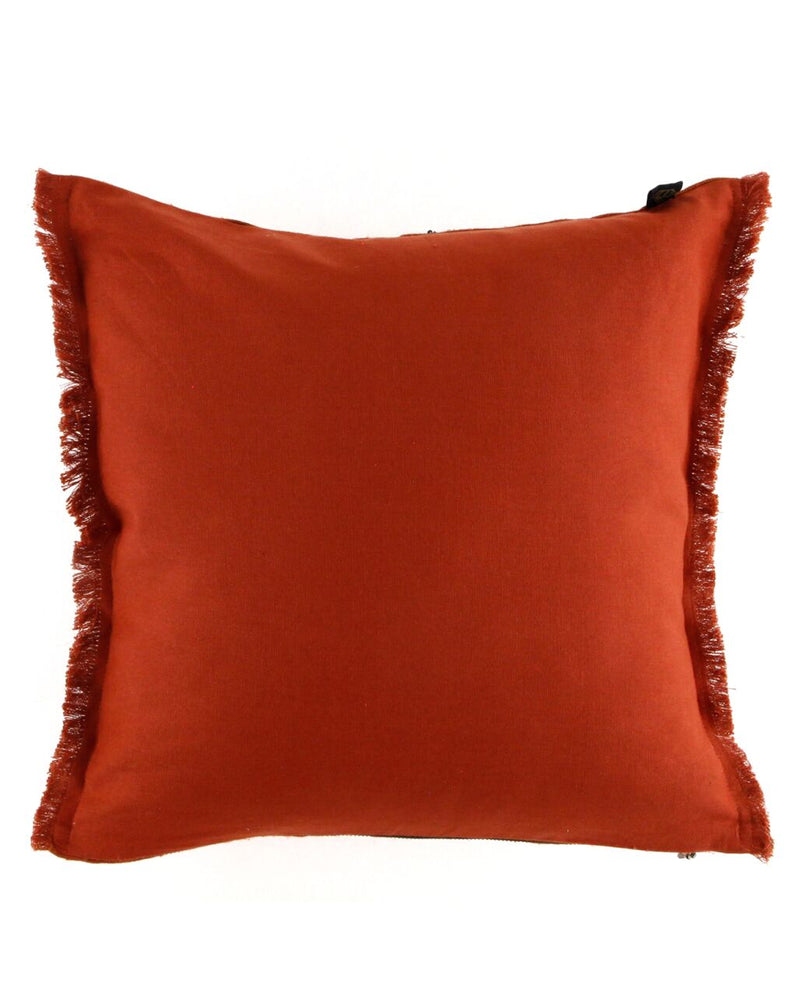 Tikri Cushion Cover - Brick - 3 Sizes