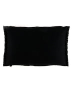 Housse De Coussin Tikri - Noir