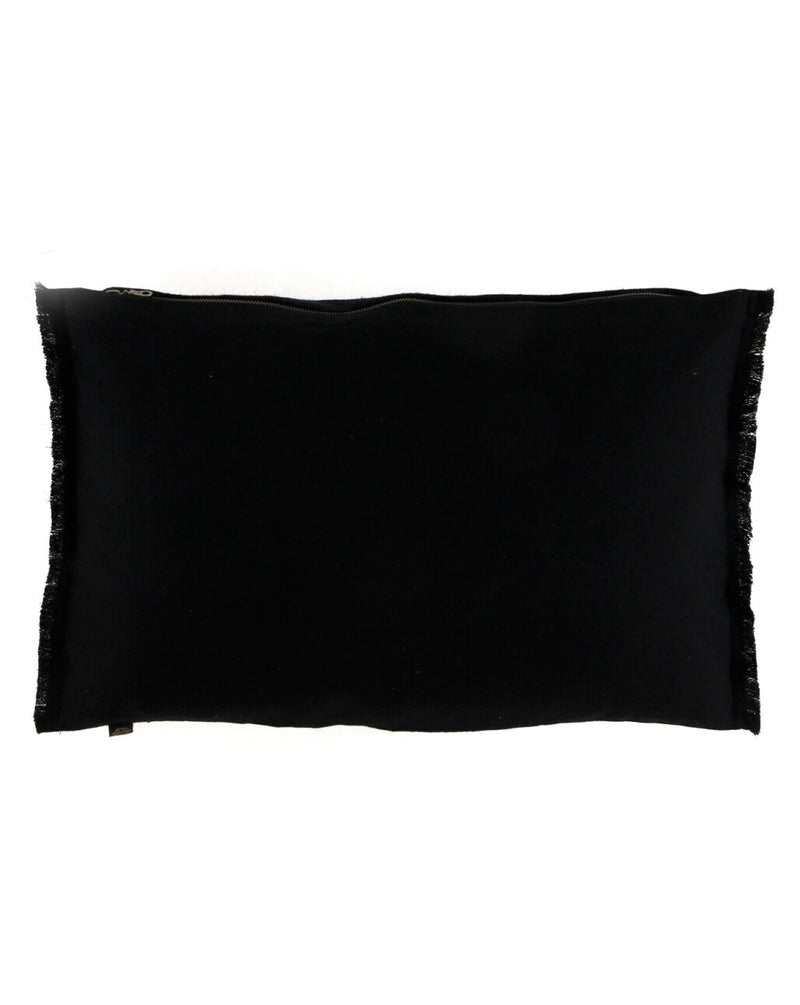 Housse De Coussin Tikri - Noir