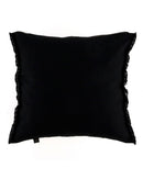 Housse De Coussin Tikri - Noir