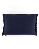 Haomy - Housse De Coussin Tikri - Denim - 2 Tailles