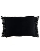 Haomy - Housse De Coussin Wani - Charbon