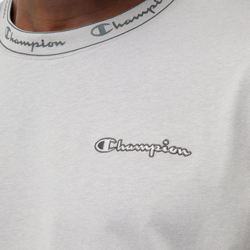 T-Shirt Champion T - Gris