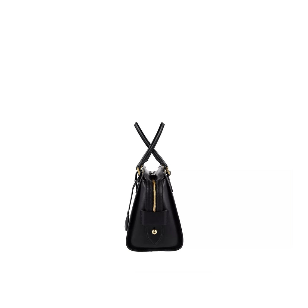 Prada - Bolso de mano de piel Saffiano - Mujeres - Negro