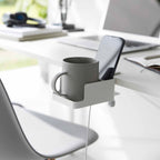 Support Smartphone Et Porte-Gobelet De Bureau Tower - Blanc