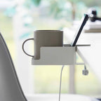 Support Smartphone Et Porte-Gobelet De Bureau Tower - Blanc