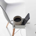 Support Smartphone Et Porte-Gobelet De Bureau Tower - Blanc