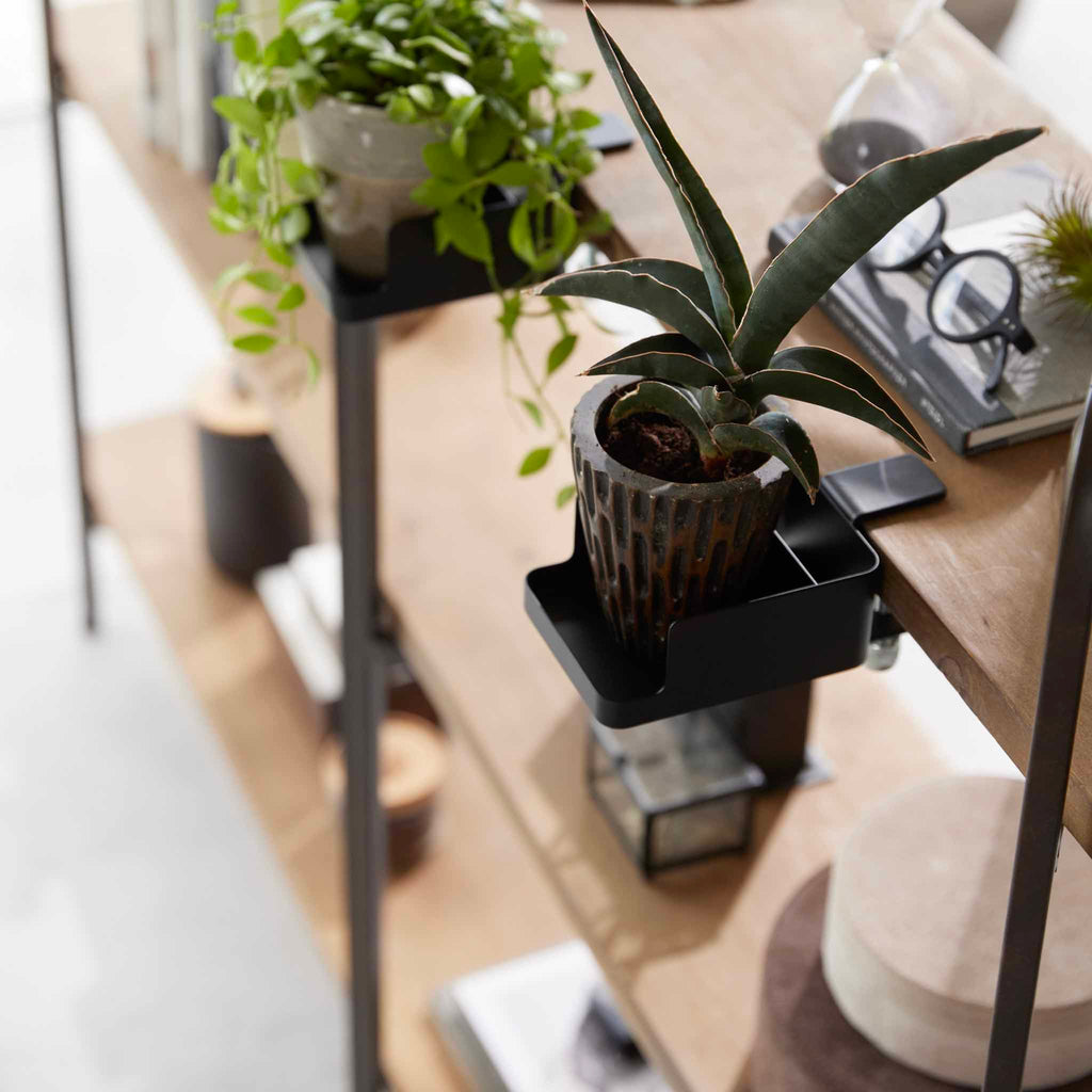 Support Smartphone Et Porte-Gobelet De Bureau Tower - Noir
