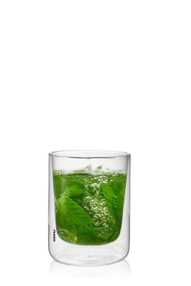 Mira - Lot De 2 Verres Thermostatiques - 80ml - Transparent