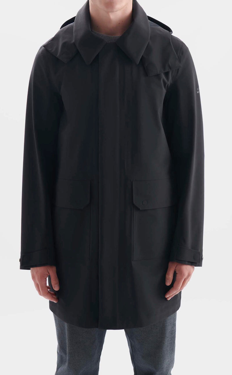 Trench Euria 3L Trench M - Black - Homme