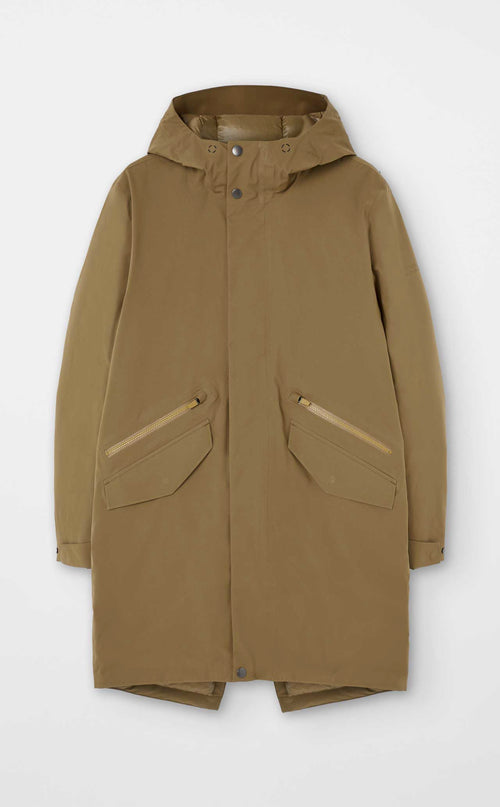 Manteau Hotza Down Parka Jkt M - Light Brown - Homme