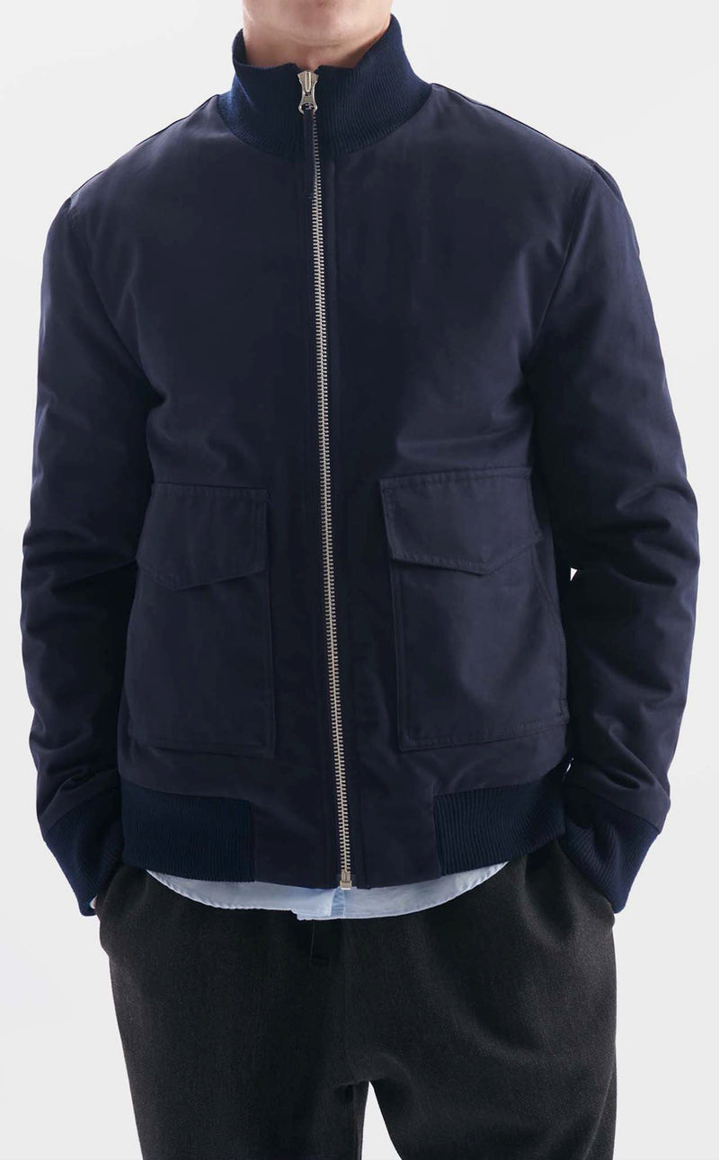 Blouson Irvin - Navy - Homme