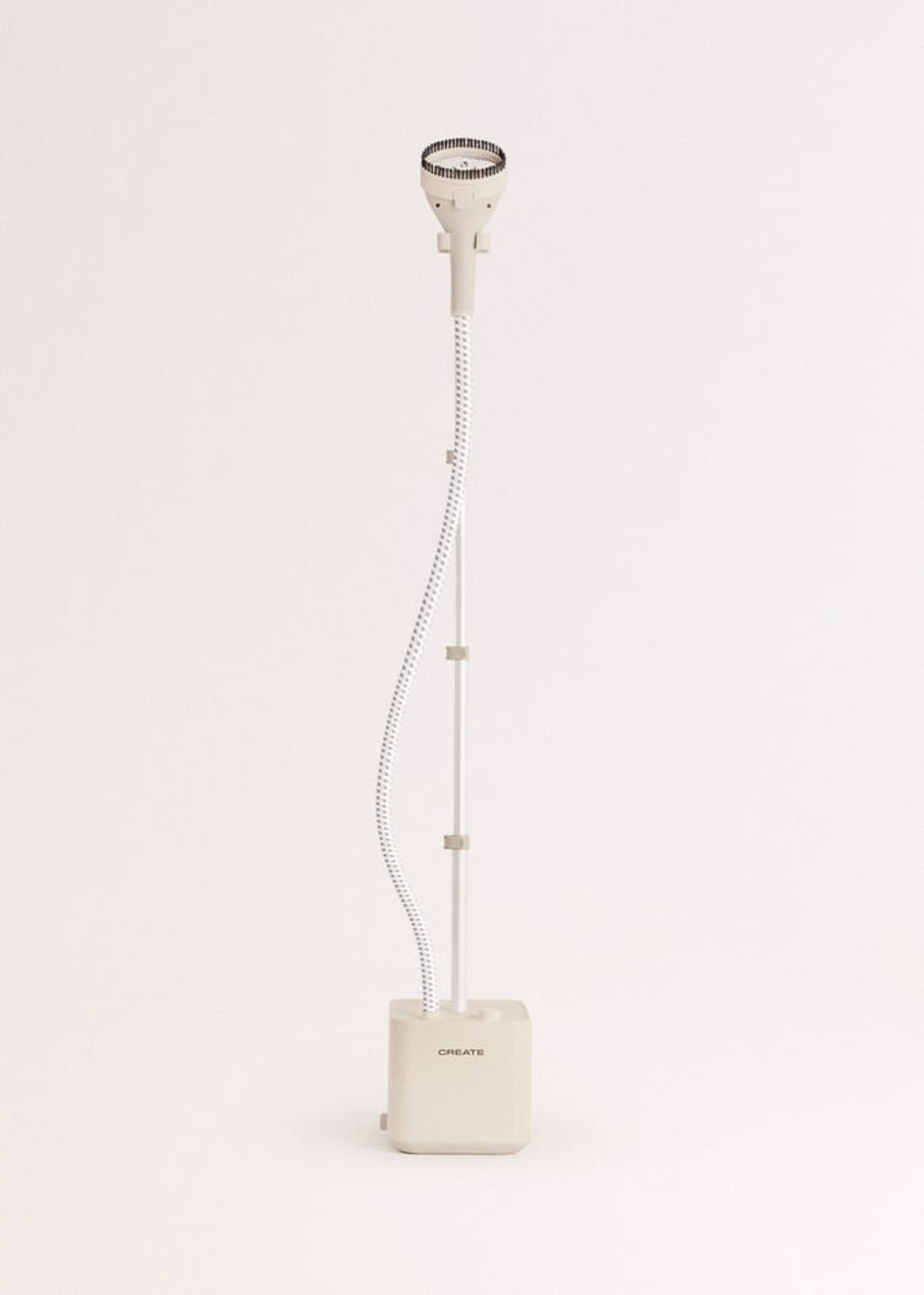 Iron Up Stand -  Fer À Vapeur Vertical Portable Avec Base - Blanc Cassé