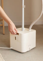 Iron Up Stand -  Fer À Vapeur Vertical Portable Avec Base - Blanc Cassé