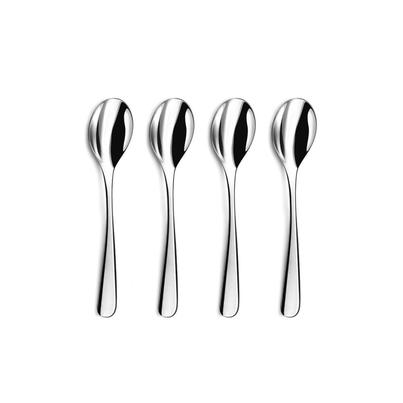 4 Teaspoons - Silver