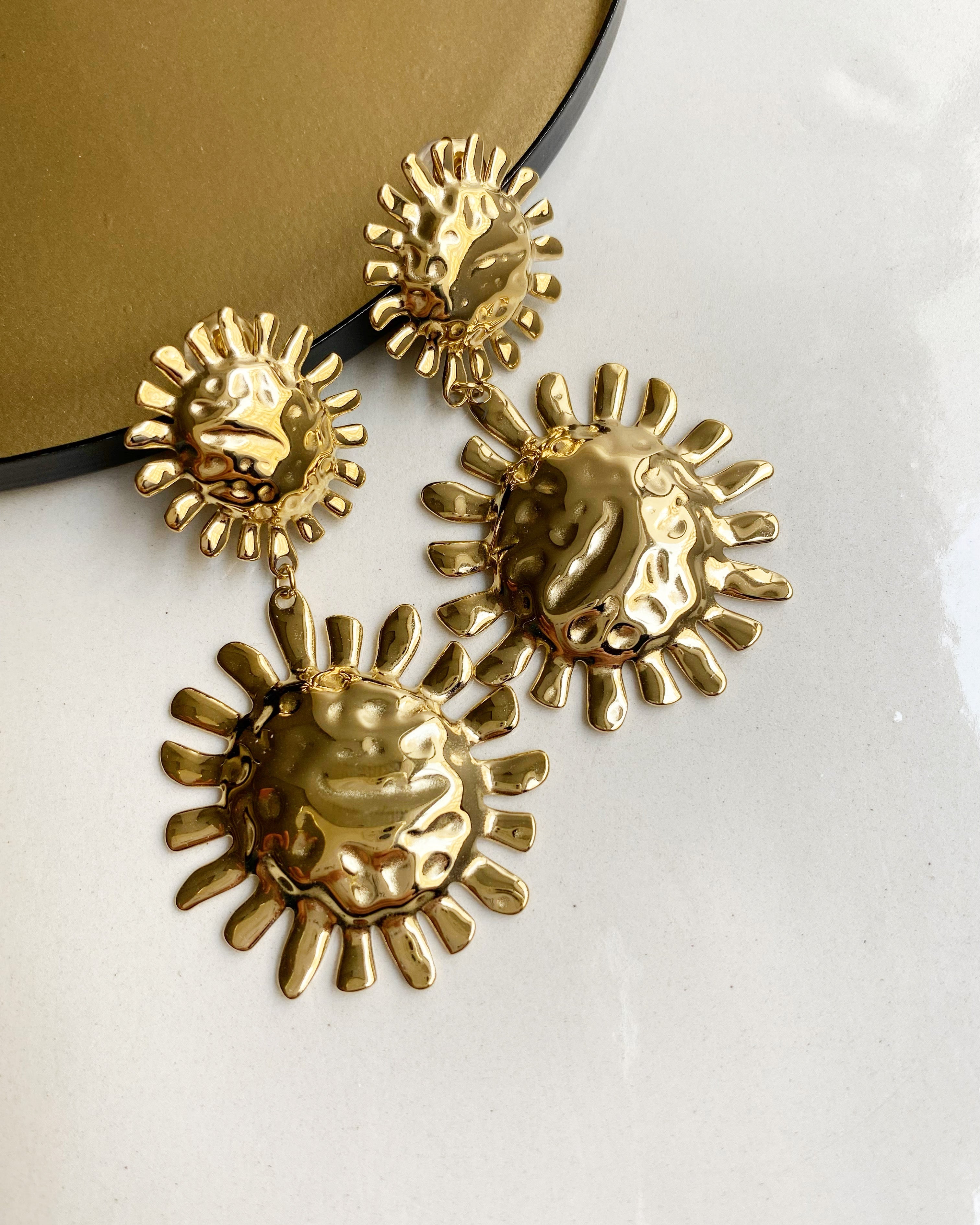 Pendientes Celeste