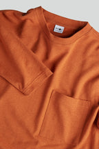 T-Shirt Nat LS - Terracotta