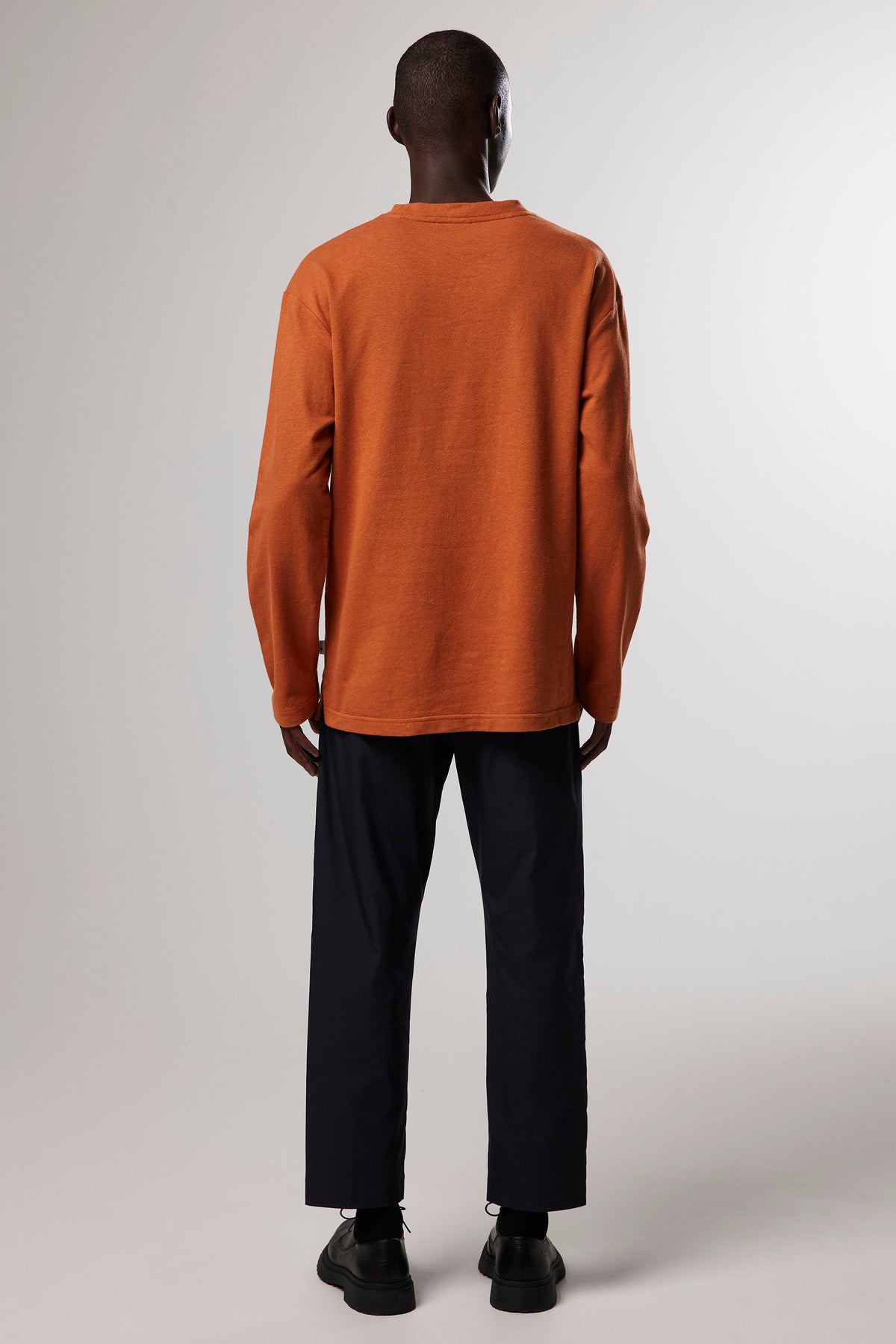 T-Shirt Nat LS - Terracotta