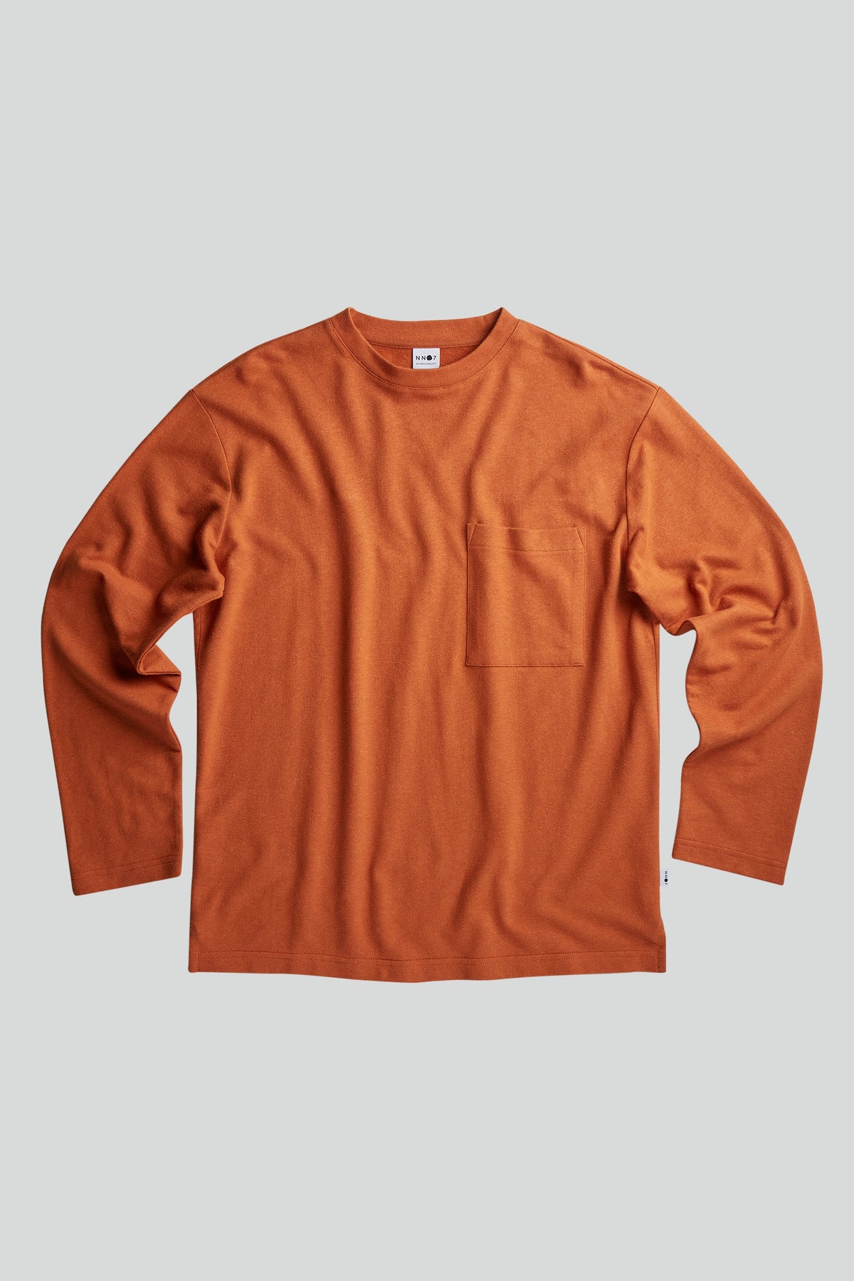 T-Shirt Nat LS - Terracotta