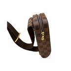 Pochette Louis Vuitton Geronimos Cuir - Marron