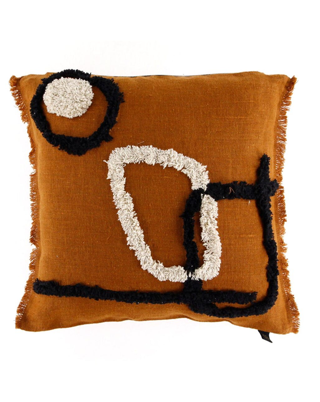 Tikri Cushion Cover - Caramel