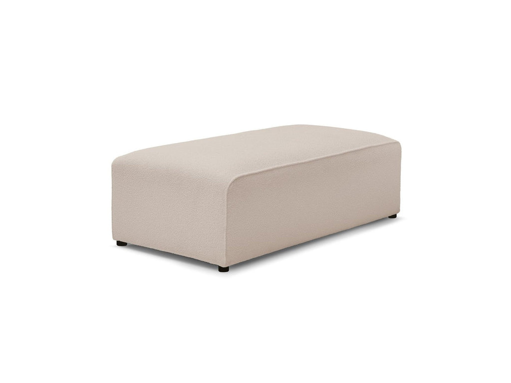Megeve - Pouf Pour Canapé Modulable - Tissu Bouclette