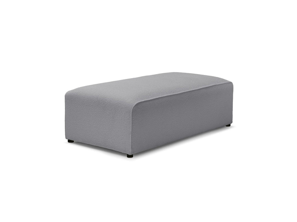 Megeve - Pouf Pour Canapé Modulable - Tissu Bouclette