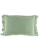 Haomy - Housse De Coussin Wani - Sauge - 2 Tailles