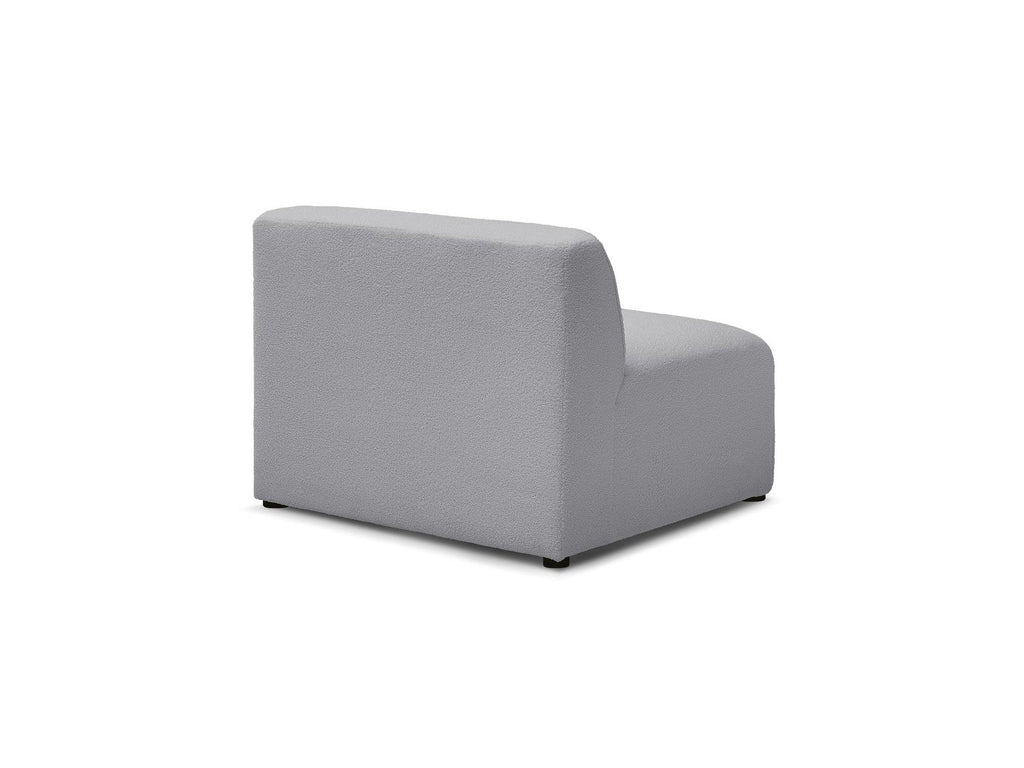 Megeve - Chauffeuse 1 Place Pour Canapé Modulable - Tissu Bouclette