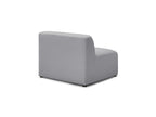 Megeve - Chauffeuse 1 Place Pour Canapé Modulable - Tissu Bouclette
