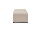 Megeve - Pouf Pour Canapé Modulable - Tissu Bouclette