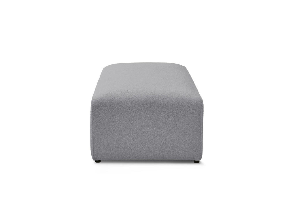Megeve - Pouf Pour Canapé Modulable - Tissu Bouclette