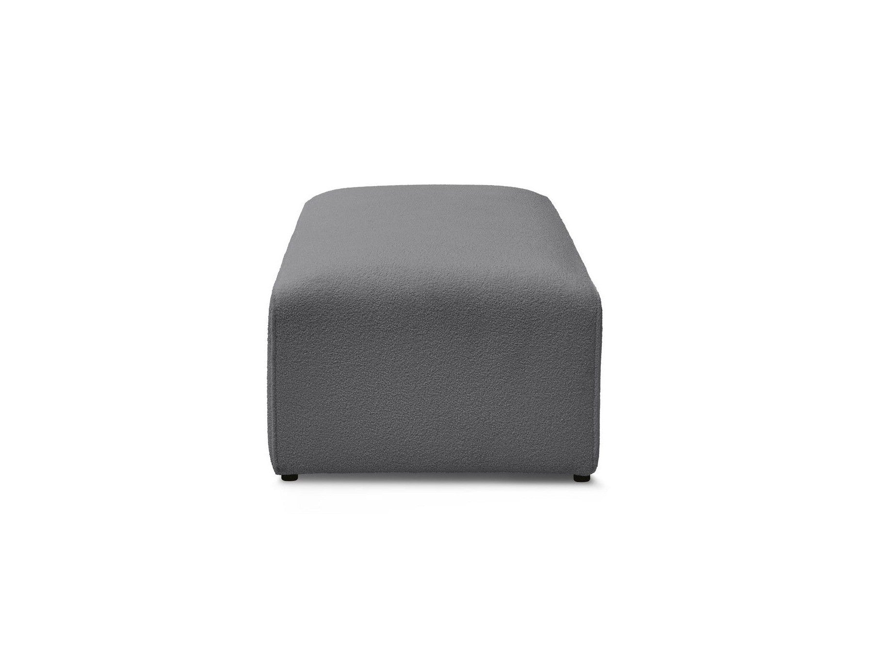 Megeve - Pouf Pour Canapé Modulable - Tissu Bouclette
