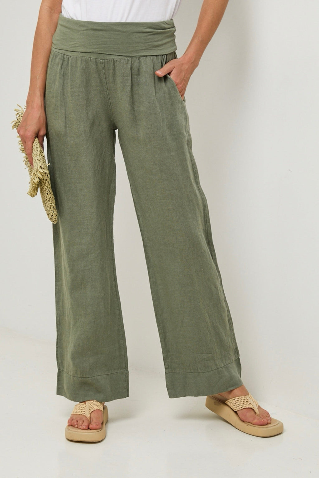 Pantalon Kaki - Femme