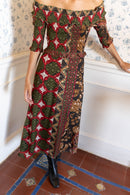 Vestido Bardot Boho - Vanó Studio