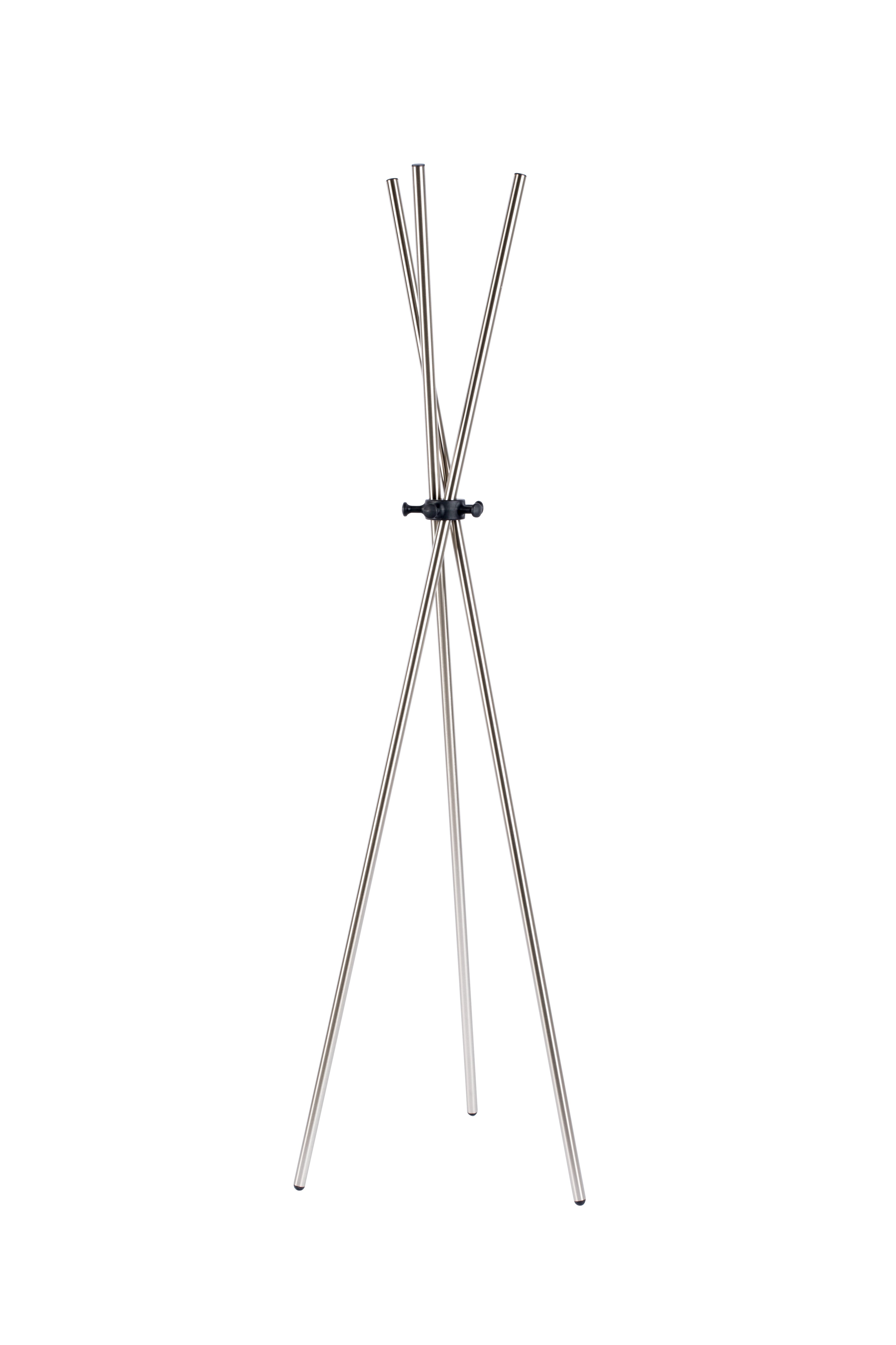 Darwin - Coat Rack - Steel - Satin/Silver