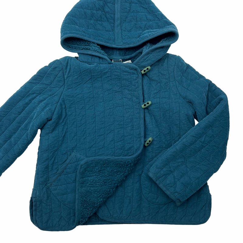 Bonton - Manteau Bleu Paon - 6 Ans