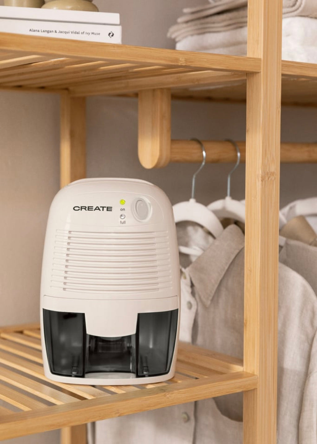 Dryplus 500 - Deshumidificador Mini 500Ml - Blanco Roto