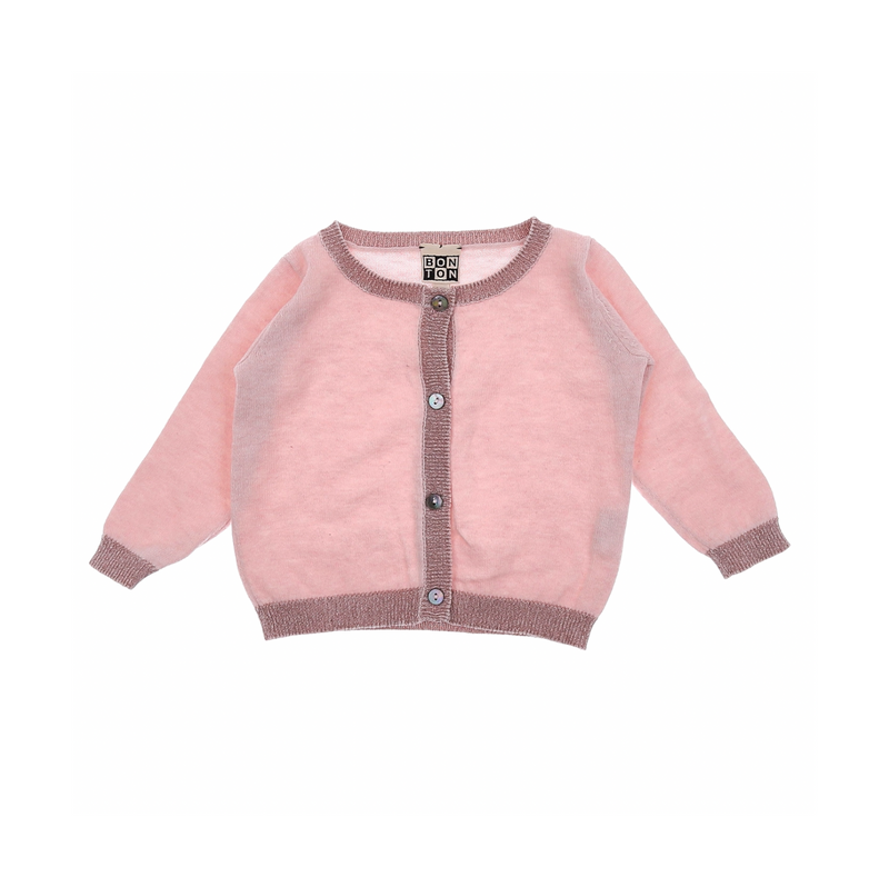 Bonton - Cardigan Rose - 12 Mois