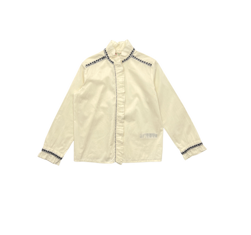 Bonpoint - Blouse Beige - 8 Ans