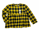 Bonton - Ensemble Blouse & Jupe À Carreaux Jaune - 6 Ans