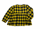 Bonton - Ensemble Blouse & Jupe À Carreaux Jaune - 6 Ans