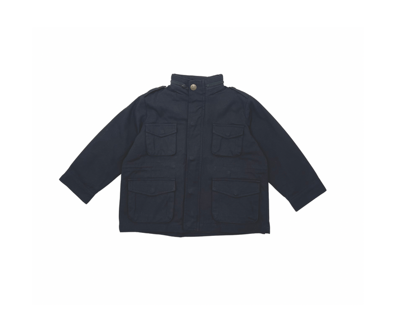 Bonton - Blouson Noir, Doublure Amovible, Capuche - 4 Ans