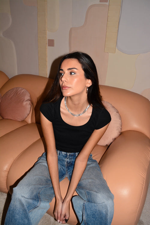 Collier Multi Cleopatra Short Plata