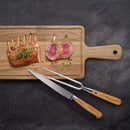 Tenedor para trinchar - Marrón claro - 15cm