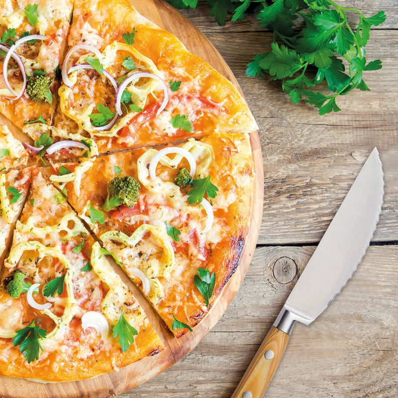 Couteau À Pizza - Brun Clair