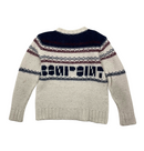 Bonpoint - Pull Épais À Motifs - 8 Ans