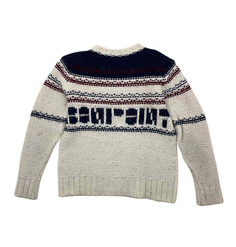 Bonpoint - Pull Épais À Motifs - 8 Ans