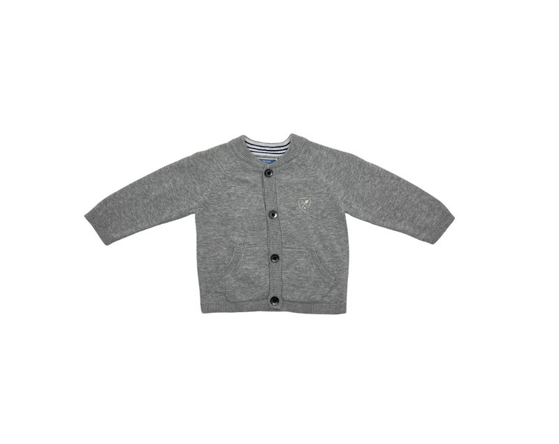 Jacadi - Cardigan Gris - 6 Mois