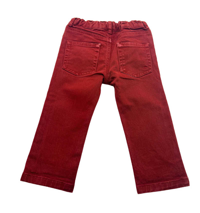 Bonpoint - Pantalon Bordeaus - 2 Ans